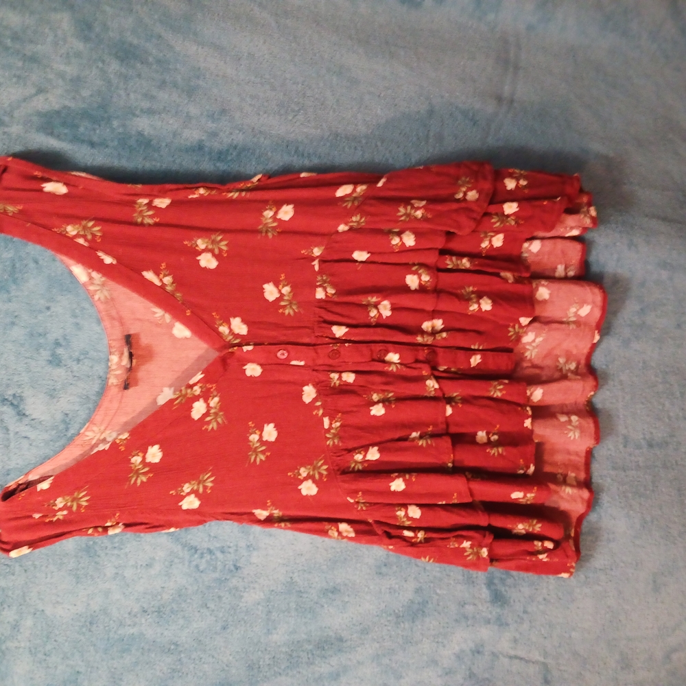 American Eagle Red Tank Top